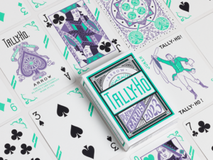 Tally Ho Fan Back Arrow Playing Cards by US Playing Card Co.