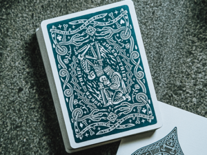 JT Crown (Blue) Playing Cards by Joker and the Thief