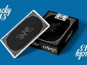 Lucky 13 Playing Cards by Jesse Feinberg