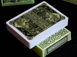 FULTON’S Day Of The Dead Green Edition Playing Cards