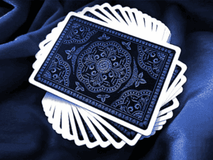 Rubynis Royal Playing Cards Blue Wax Seal (Limited Edition) – article de magie | Abracadabreizh