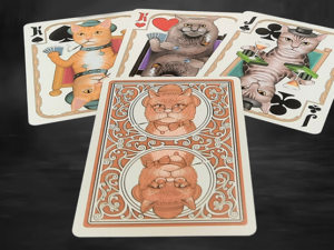 Bicycle Poker Cats V2 Playing Cards