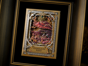 Vermilion Bird Luxury Frame by Ark Playing Cards