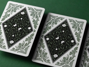 Magnolia White Playing Cards