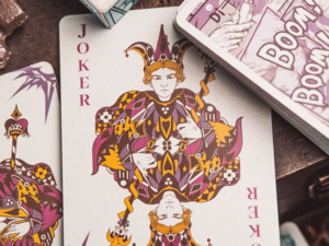 Boom (Purple) Playing Cards