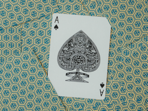 No Borders Honeycomb Playing Cards by Joker and the Thief