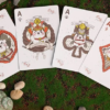 Samurai Otter Playing Cards - Hono Edition (Standard red) Playing Cards – Image 6
