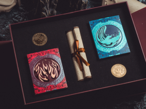 Atlantis (Water and Fire) Limited Gilded 2 Decks Set Playing Cards