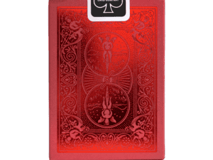 Bicycle Metalluxe Red Playing Cards by US Playing Card Co.