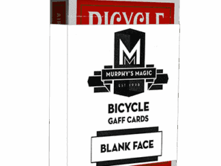Blank Face Bicycle Cards (Red) – article de magie | Abracadabreizh