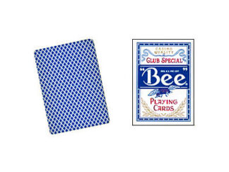 Cards Bee Poker size (Blue) – article de magie | Abracadabreizh