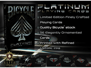 Bicycle Platinum Deck by US Playing Card Co.