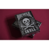 Bicycle Skull Metallic (Silver) USPCC by Gambler's Warehouse – Image 2