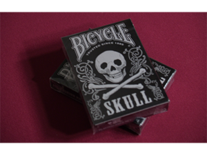 Bicycle Skull Metallic (Silver) USPCC by Gambler’s Warehouse