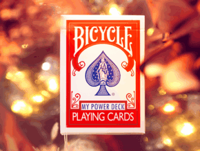 My Power Deck - Jordan Victoria - Bicycle dos Rouge – article de magie | Abracadabreizh