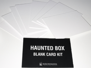 Blank Card Kit for Haunted Box by João Miranda – Trick