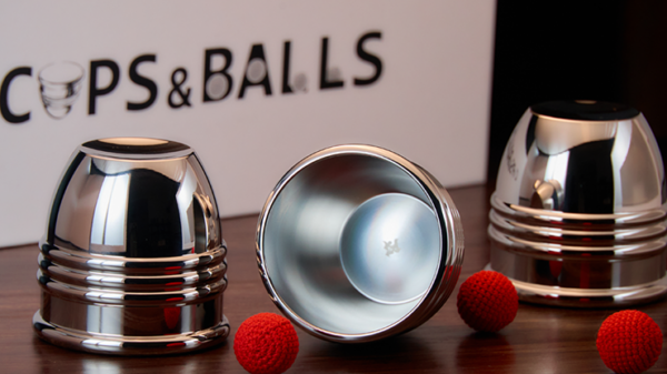 Cups and Balls Set MINI (Stainless-Steel) by Bluether Magic and Raphael – Image 2