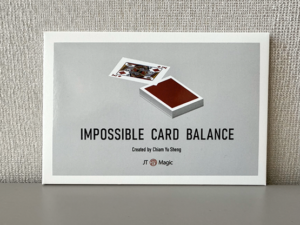 Impossible Card Balance (Red) by Chiam Yu Sheng and JT