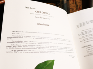 Jack Yates’ Card Caprice by Ken de Courcy – Book