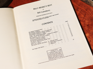 Billy Benbow’s Best by Bill Lainsbury – Book
