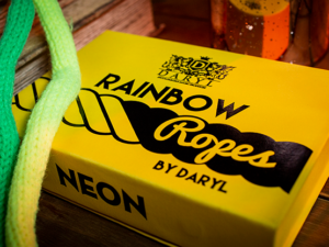 Rainbow Ropes Remix NEON (Gimmicks and Online Instruction) by DARYL – Trick