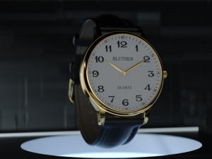 Infinity Watch V3 – Gold Case White Dial / PEN Version (Gimmick and Online Instructions) by Bluether Magic – Trick