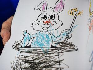 MAGIC SHOW Coloring Book DELUXE (4 way) by Murphy’s Magic