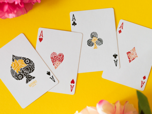 Butterfly Seasons Marked Playing Cards (Summer) by Ondrej Psenicka