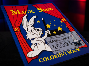 MAGIC SHOW Coloring Book DELUXE SET (4 way) by Murphy’s Magic