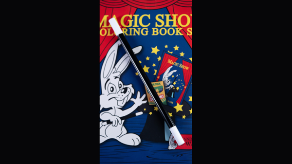 MAGIC SHOW Coloring Book DELUXE SET (4 way) by Murphy's Magic – Image 6