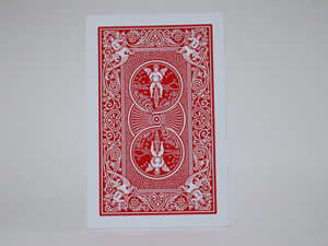 Bicycle Jumbo King Reveal (Red) by Murphys Magic