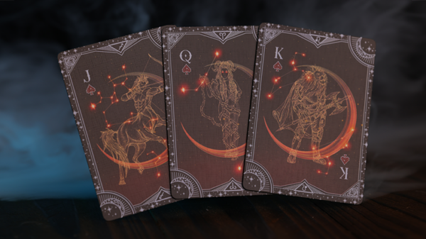 Warriors of the Stars: Zodiac Playing Cards (Night Blue) by Blue Moon Co. – Image 3