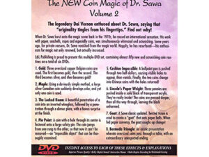 The Doctor Is In – The New Coin Magic of Dr. Sawa Vol 2 – DVD