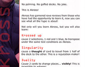 Akross by Sean Fields – DVD