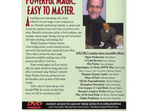 Easy to Master Card Miracles Volume 9 by Michael Ammar – DVD