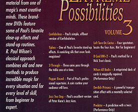 Extreme Possibilities Volume 3 by R. Paul Wilson – DVD