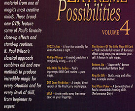 Extreme Possibilities Volume 4 by R. Paul Wilson – DVD