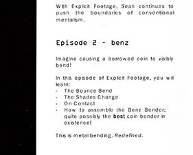 Explicit Footage: Benz by Sean Fields – DVD