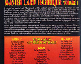 World’s Greatest Magic: Master Card Technique Volume 1 – DVD