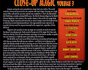 World’s Greatest Magic: Close Up Magic #3  – DVD