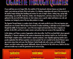 World’s Greatest Magic: Cigarette Through Quarter – DVD