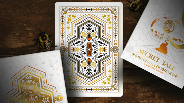 Secret Tale Ragnar MINI White Bee Playing Cards – Image 4