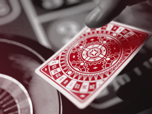 Roulette (Red) Playing Cards by Mechanic Industries