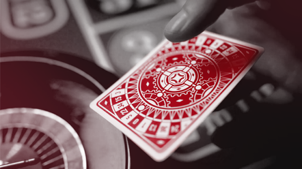 Roulette (Red) Playing Cards by Mechanic Industries – Image 2