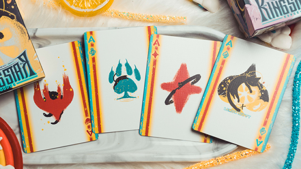 Space Cat V2 Playing Cards by King Star – Image 2