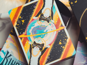 Space Cat V2 Collector’s Box Set Playing Cards by King Star