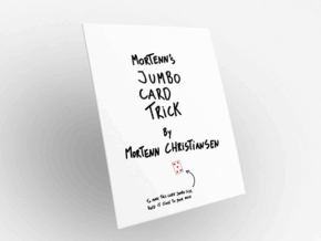 Mortenn's Jumbo Card Trick - Mortenn Christiansen