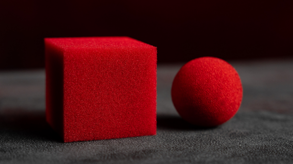 Magic Sponge Ball to Square RED by Murphy's Magic – Image 2