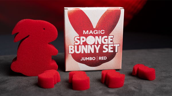 Magic Sponge Bunny Rabbit Set (Red) by Murphy's Magic – Image 4