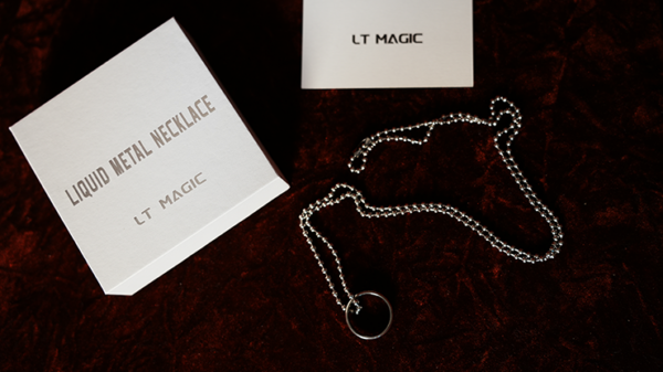 Liquid Metal Necklace by LT Magic'